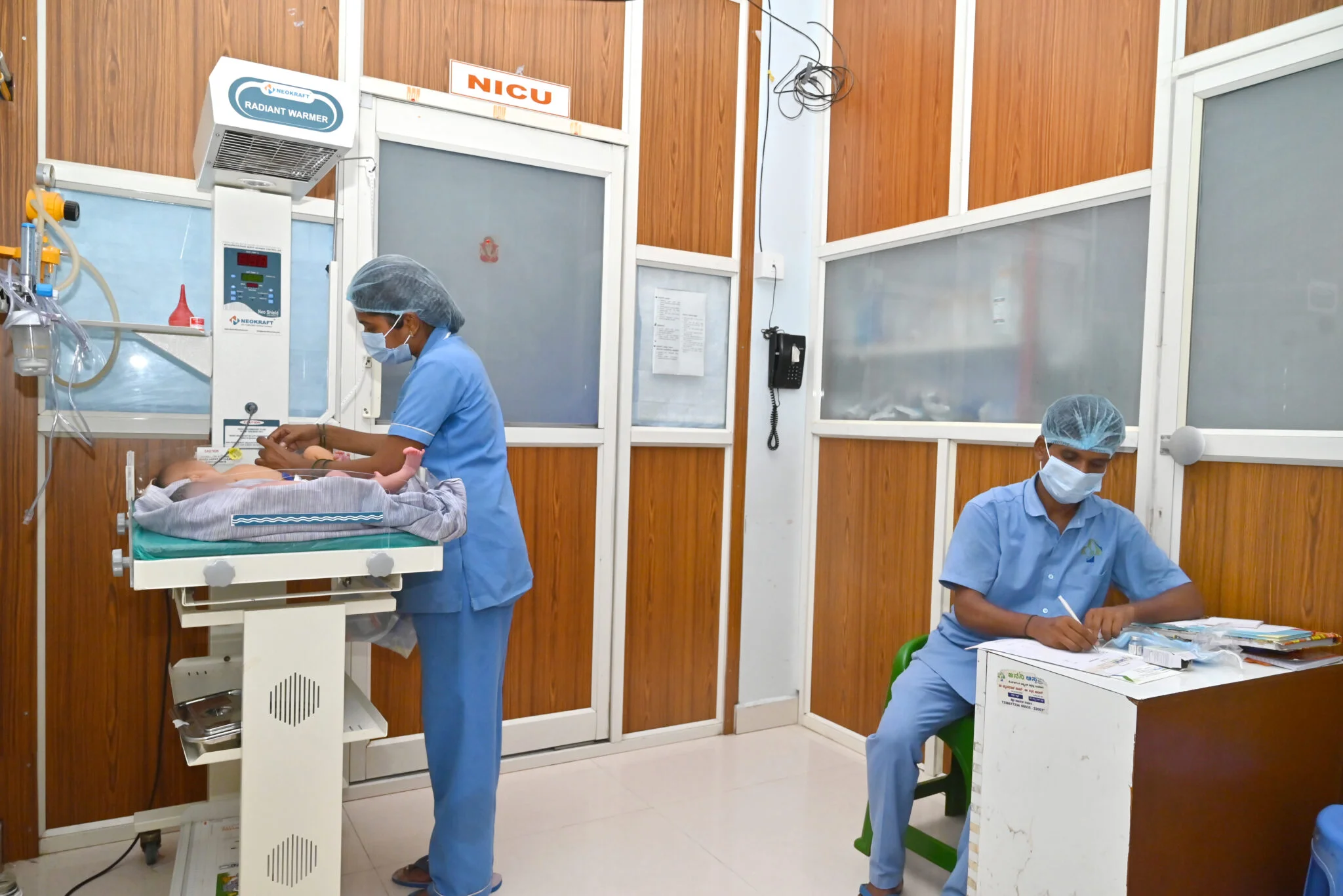 Janani Medical paediatric care — doctor with child
