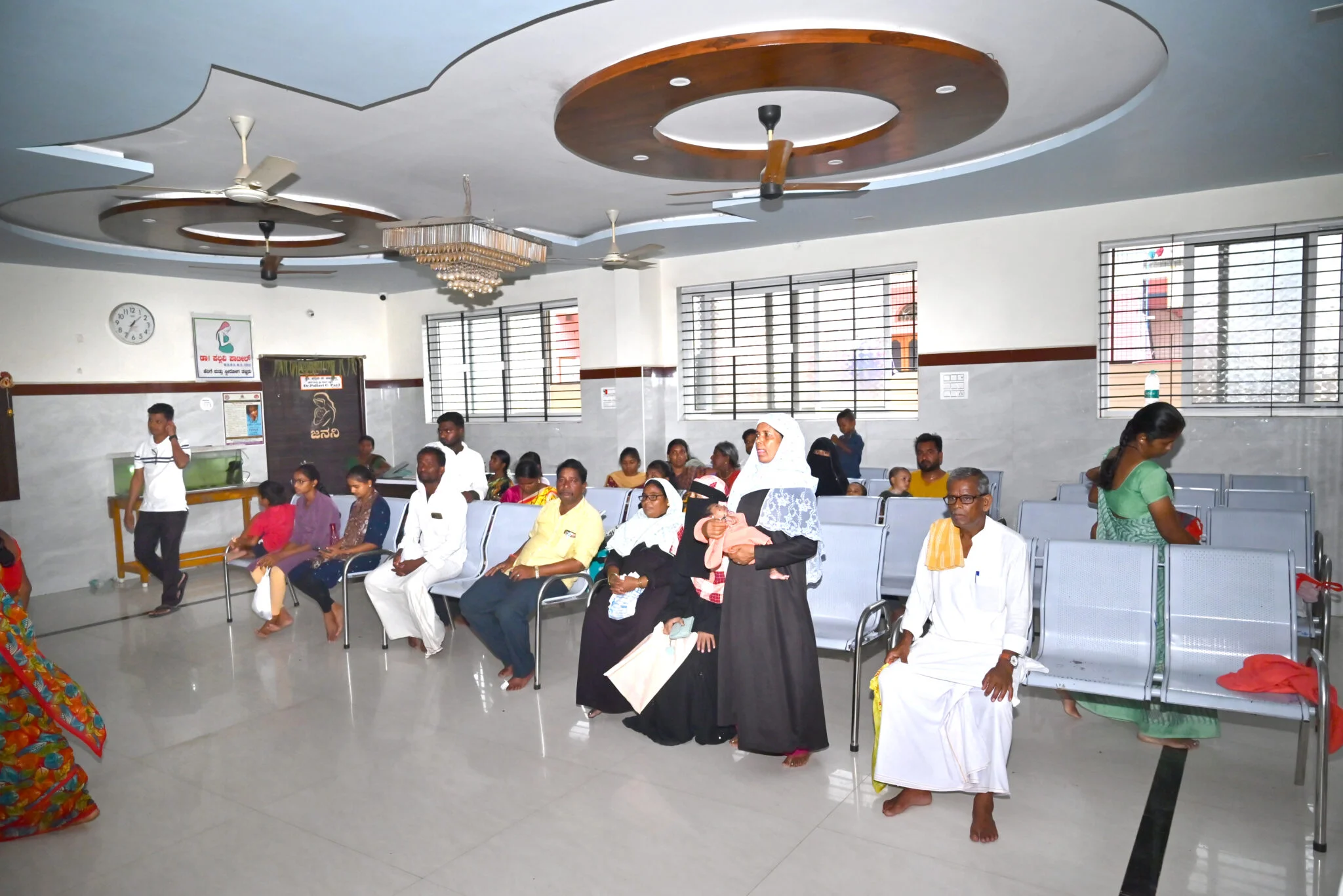Janani Medical Sindhanur — children's hospital waiting area